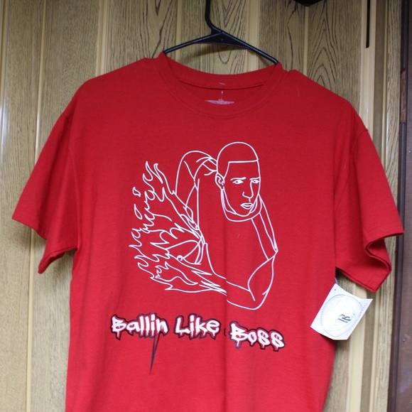 BOSS LIFE APPAREL MENS T SHIRT  LARGE  COTTON NWT - Picture 3 of 7